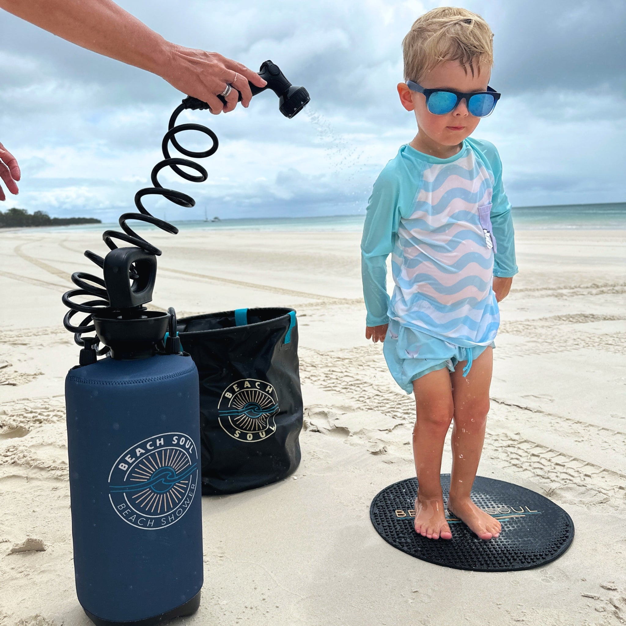 Portable Shower Ocean Rise 8L